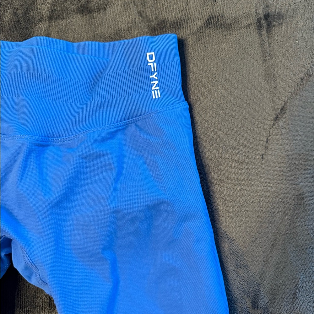 DFYNE Blue Leggings